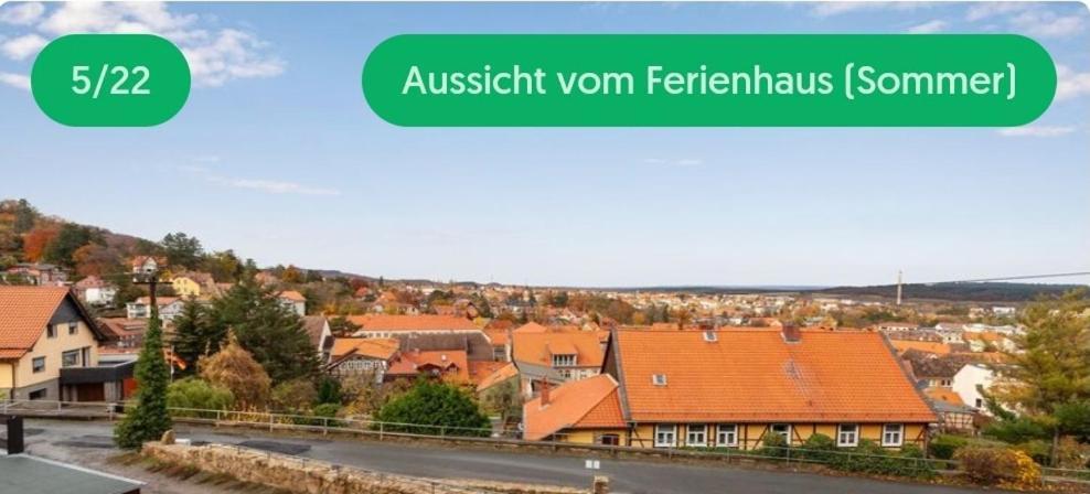 Schlossblick Blankenburg (Harz) Exterior foto